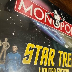 Star Trek Limited Edition Monopoly Board Game toys